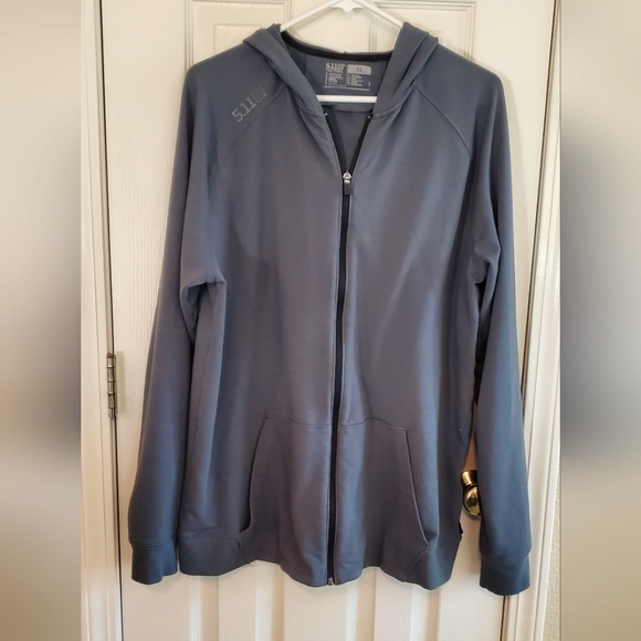 5.11 Tactical Other - EUC - 5.11 Tactical Gray Zip Up Sweater Size XL